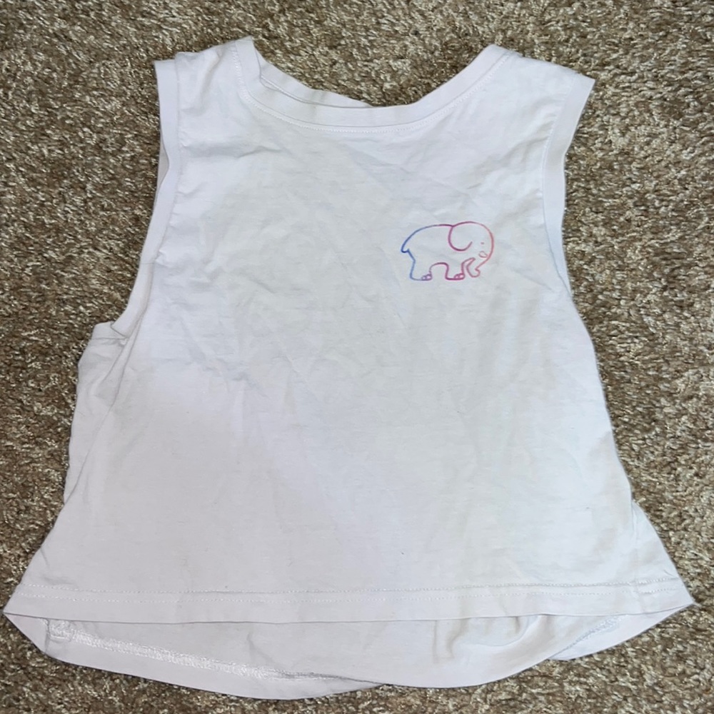 Ivory Ella crop top